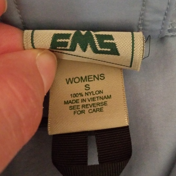 EMS Packable Windbreaker Hoodie. Sz S. - Picture 8 of 8